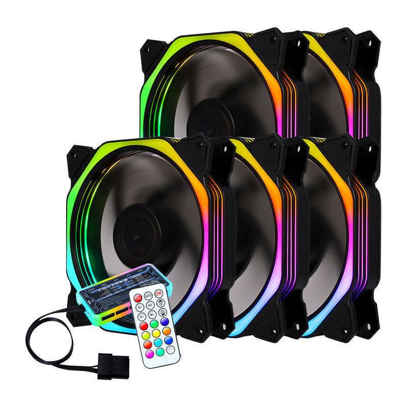 Vibrant LED Case Fans for Cool Style