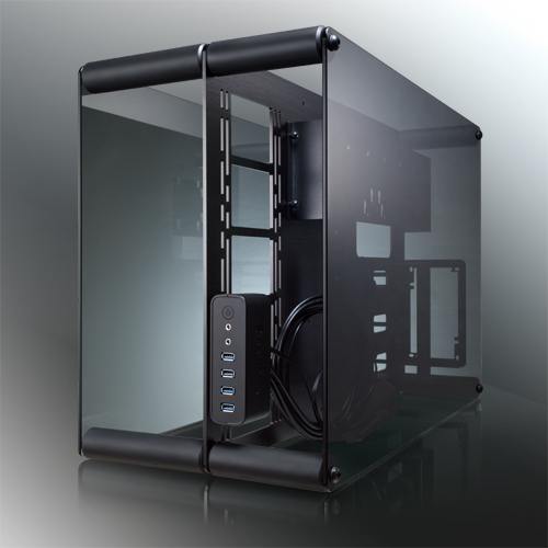 Sleek Custom PC Case with Tempered Glass